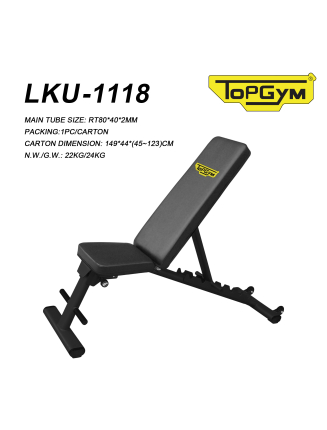 BANC DE MUSCULATION TOPGYM...