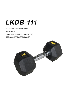 HALTERE DE MUSCULATION HEXAGONALE TOPGYM LKDB-111