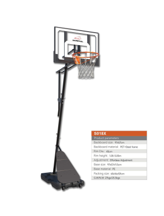 PANIER DE BASKET SUR PIED...