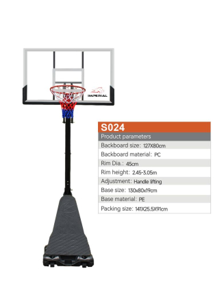 PANIER DE BASKET SUR PIED...